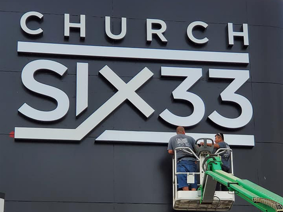 Church Six33 Signage